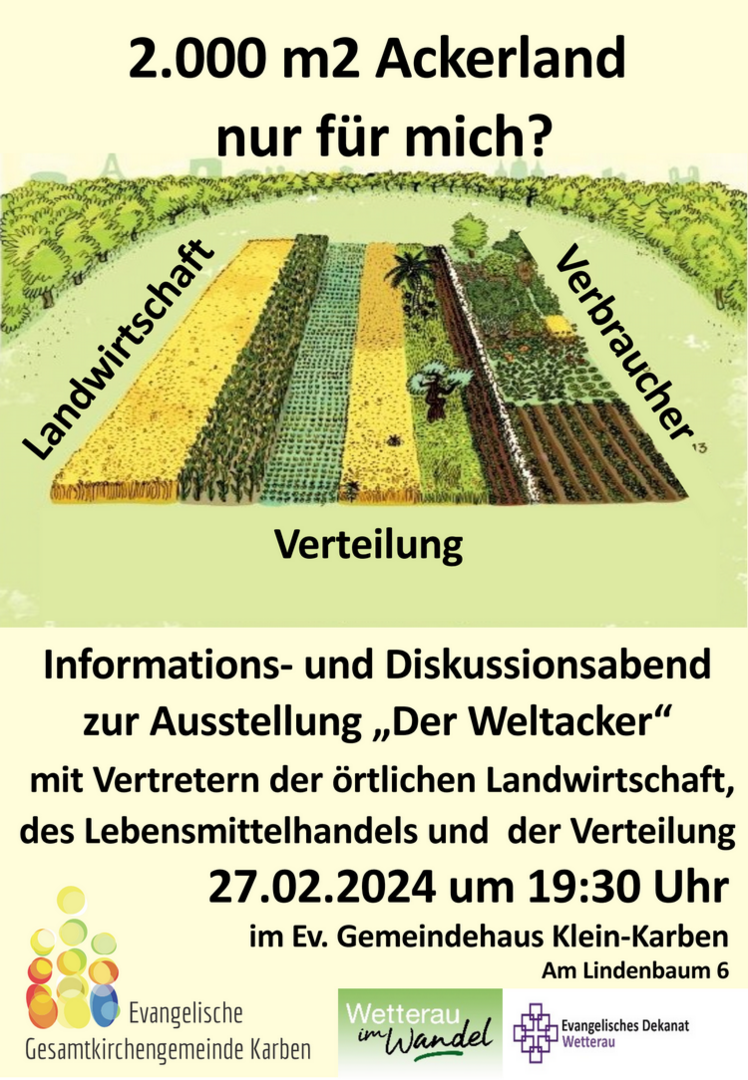 Plakat Weltacker