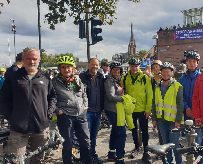 Rosbacher-BUND'ler bei Demo STOPP-A5 AUSBAU