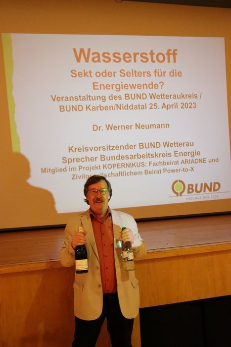 Vortrag Wasserstoff mit Dr. Werner Neumann