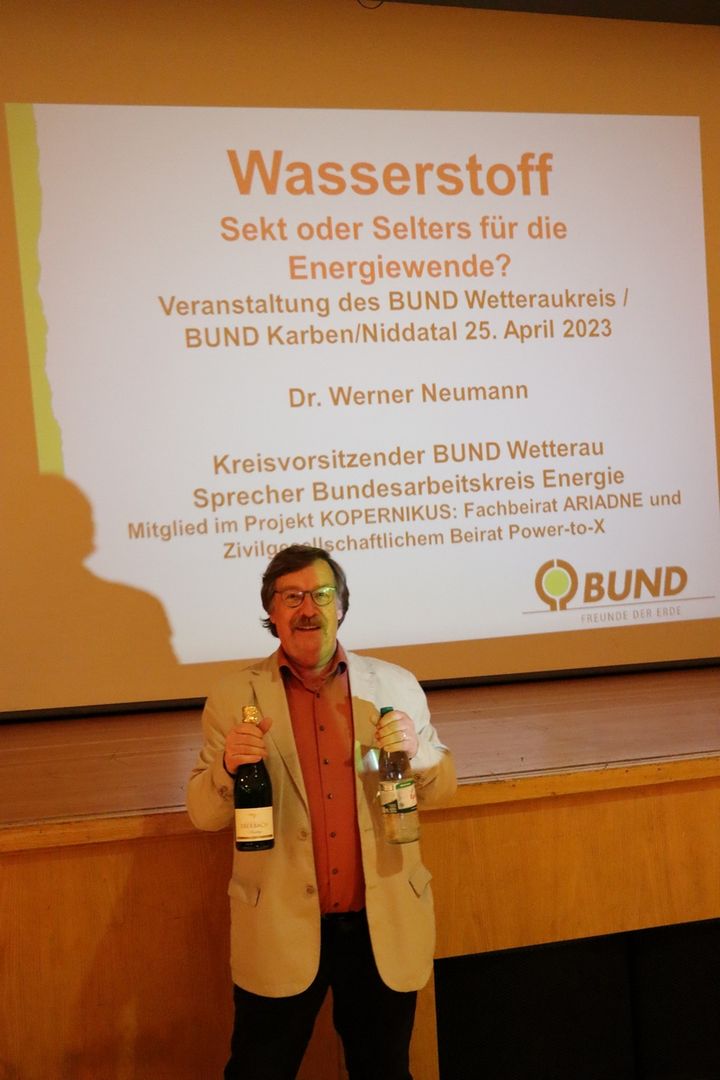 Vortrag Wasserstoff mit Dr. Werner Neumann
