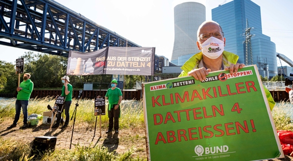 Klimakiller Datteln 4 Abreissen